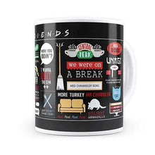 Friends TV Series Infographic Coffee Mug | Tea Cup – 350 ml