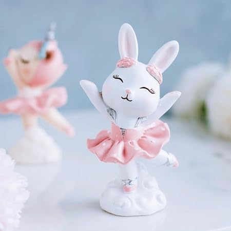 The decor deal Resin Ballerina Rabbit showpiece for Home Decoration Gift for All Occasions