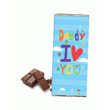 Personalized Chocolate Bar – Daddy I Love You