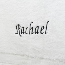 Personalized Name Bath Towel