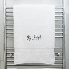 Personalized Name Bath Towel