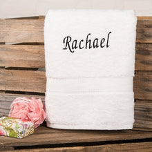 Personalized Name Bath Towel