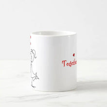 Personalised Heart Handle Love Mug – Together Forever