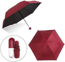 Double Layer Folding Capsule Umbrella for Women and Men with UV Protection