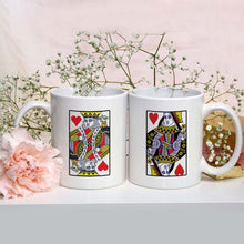 Personalised Initials Couple Mug (King & Queen / K ♥ Q)
