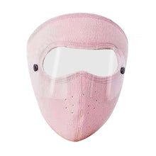 Winter Full Face Cover Mask with HD Goggles – Windproof, Warm & Washable
