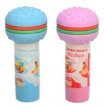 2 in 1 Eraser and Sharpener Cute Sandwich Shape Pack of 2