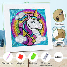 Diamond Painting Kit for Kids Rainbow Unicorn Diamond Art