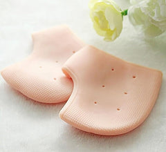 Silicone Gel Heel Pad Socks for Pain Relief