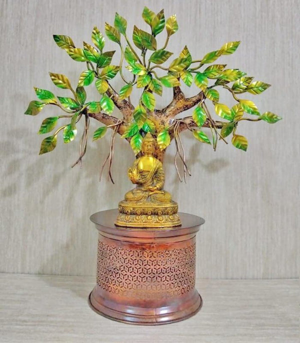 Home Decor Buddha With Tree