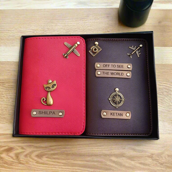 personalised passport holder