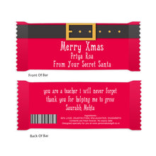 Personalized Chocolate Bar – Merry Xmas