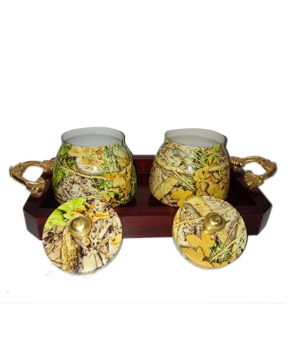 Dry Food  Wooden Tray
