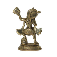 Brass Hanuman Ji Murti Statue - Ideal for Pooja, Home Decor, and Gifts