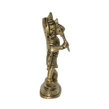 Brass Hanuman Ji Murti Statue - Ideal for Pooja, Home Decor, and Gifts