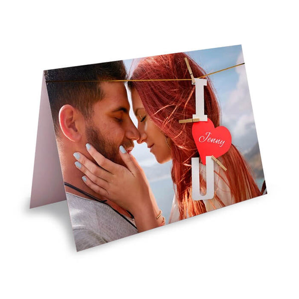 Photo Upload Card – I Love U