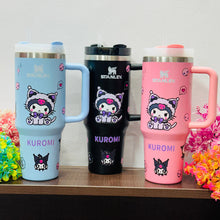 Kuromi Stanley Edition Tumbler – 1200ml Leakproof Insulated Mug with Straw & Handle