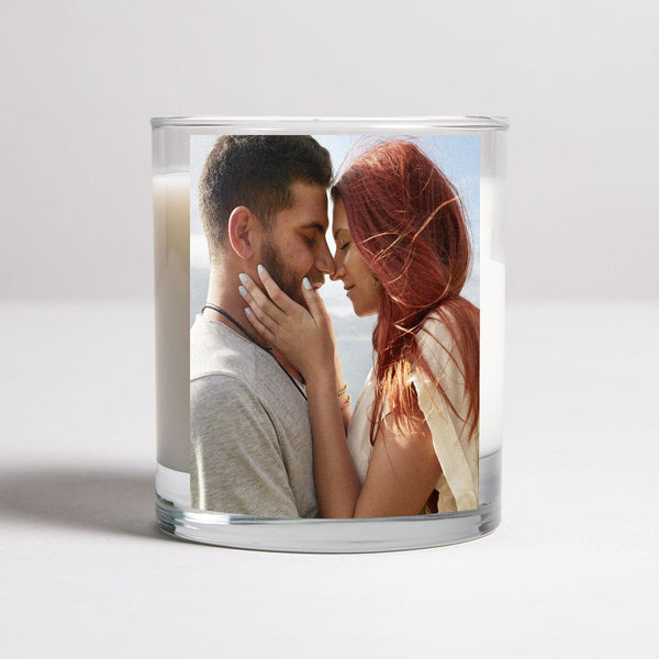 Personalised Photo Upload Scented Candle