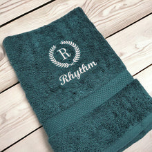 Personalised  Towels - DarkGreen