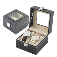 Personalized initial 2 slot Watch Display Box