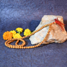 Wooden Handmade Tulsi Japa Mala Prayer 108 Beads for Pooja & Wearing Daily.