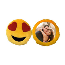 Emoji Face Soft Plush Cushion / Pillow – Assorted Designs Heart Eyes