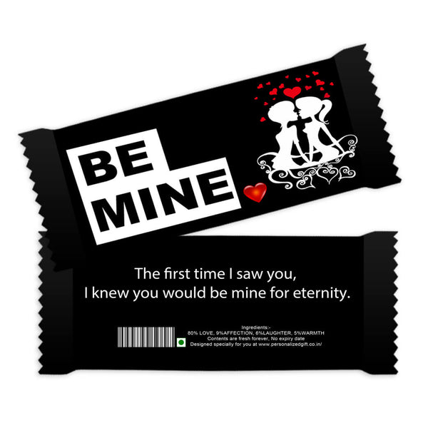 Personalized Chocolate Bar – Be Mine