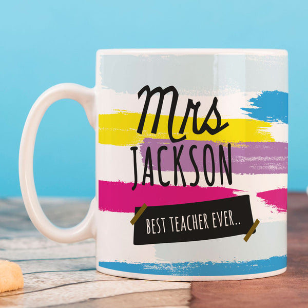 Personalised Mug - Best Teacher Ever