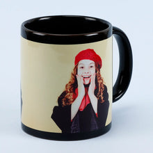 Personalized Black Photo Mug