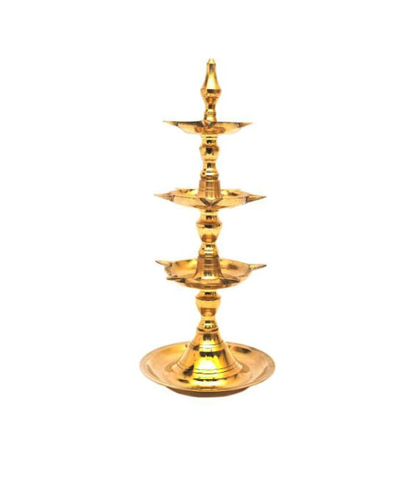 Brass Fancy  Oil Lamp