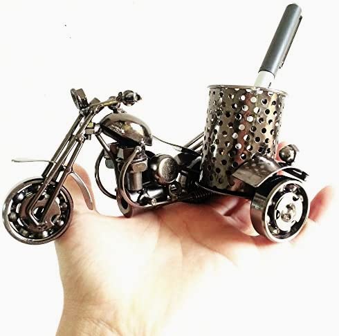 The Decor Deal Bullet Metal Pen Pencil Holder Showpieces for bike lovers Brand: The Decor Deal