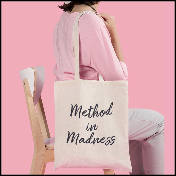 Custom Canvas Tode Bag Design- Method in Madness