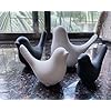 Home Decor Black nd White Ceramic Birds showpiece Set of 4 for Home/Shop/Office/Gift