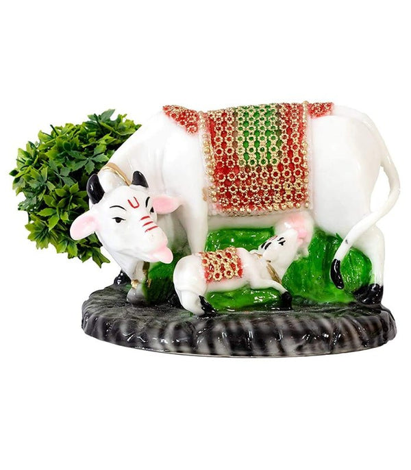 Kamadhenu Cow Marble Statue
