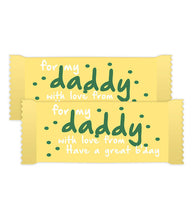 Personalized Chocolate Bar – For My Daddy