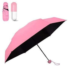 Double Layer Folding Capsule Umbrella for Women and Men with UV Protection
