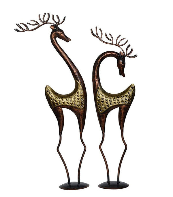 Creative Metal Deer Statue