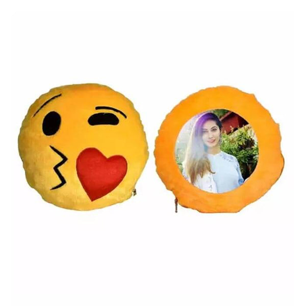 Personalized Photo Upload Emoji Cushion