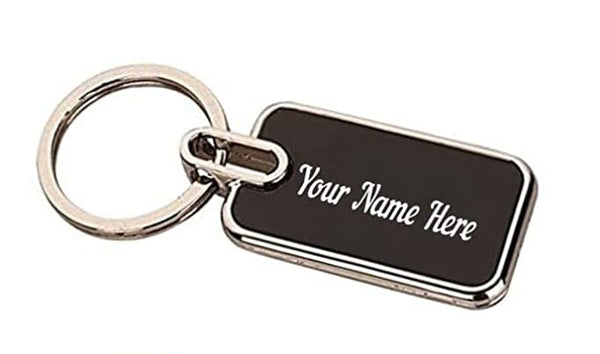 Personalized Engraved Name Keychain with Round Shape Metal | Perfect Gift for Occasion