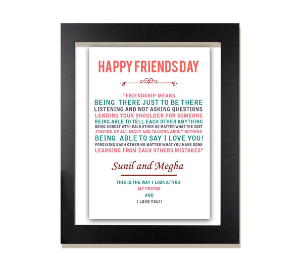 Personalized Frame – Say I Love You!