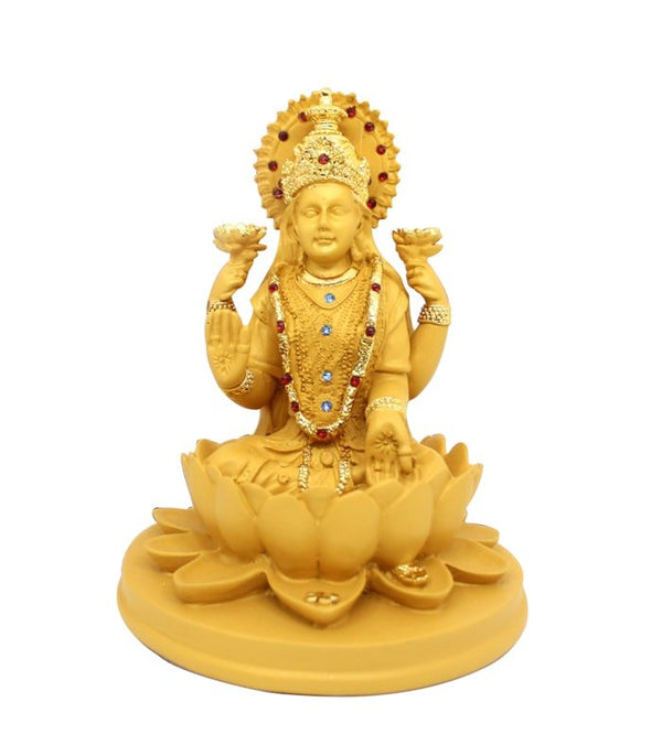 Idol Goddess Lakshmi Golden Statue