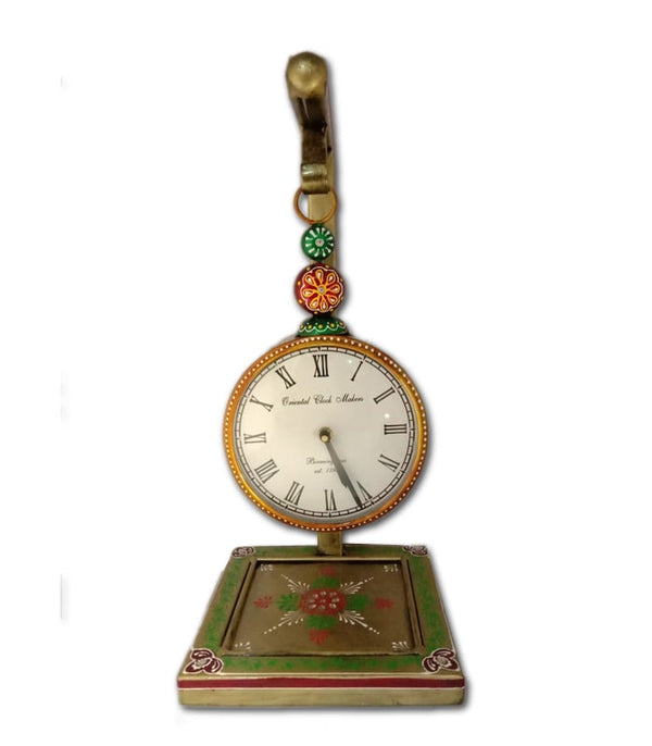 Painted Hanging Clock