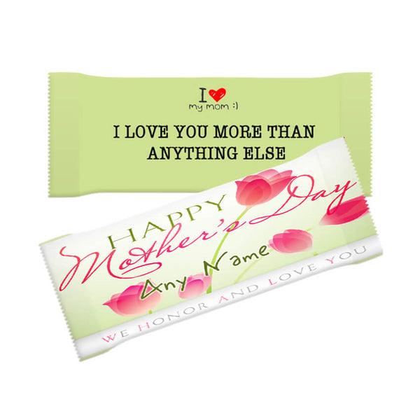 Personalized Chocolate Bar – I Love My Mom :)