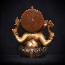 Brass Ganesha Statue, 21 CM Ganesha statue in Brass