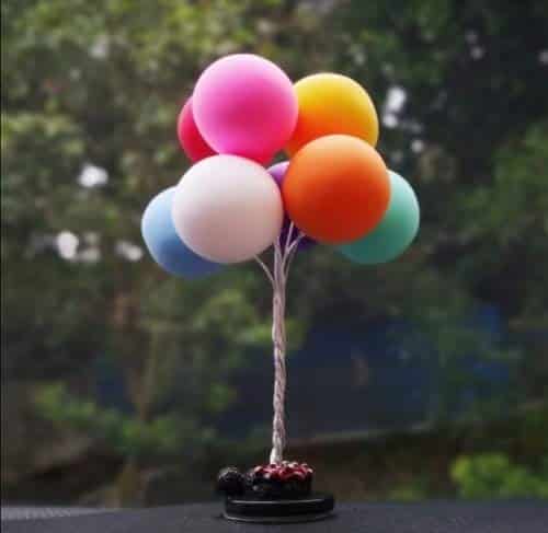 Colorful Balloon for Car Dash Board/Home Decor/Birthday Party/Showpiece