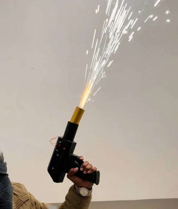 Cold Pyro Gun, Fire Gun For Party with 2 Cold Pyro Rifil