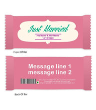 Personalized Chocolates – Just Married