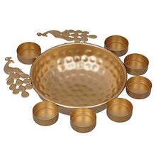 Decorative Round Peacock Shape Beautiful Urli Bowl