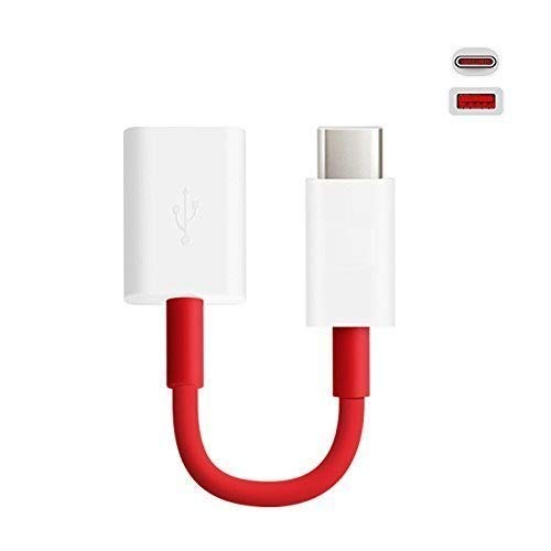 Type C USB 3.1 OTG Cable for OnePlus. Male-Female Adapter Compatible for 6,5,5T
