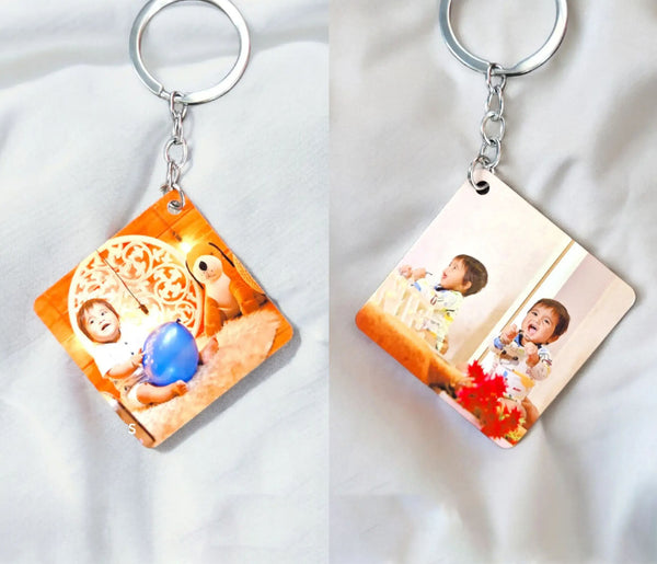 Personalised Photo Key Chain – Cherish Memories, Carry Them Everywhere, Pure Metal